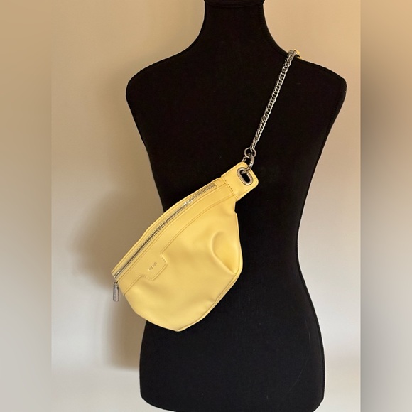 Brand new Pixie Mood bum bag with chain and leather strap - Picture 1 of 2